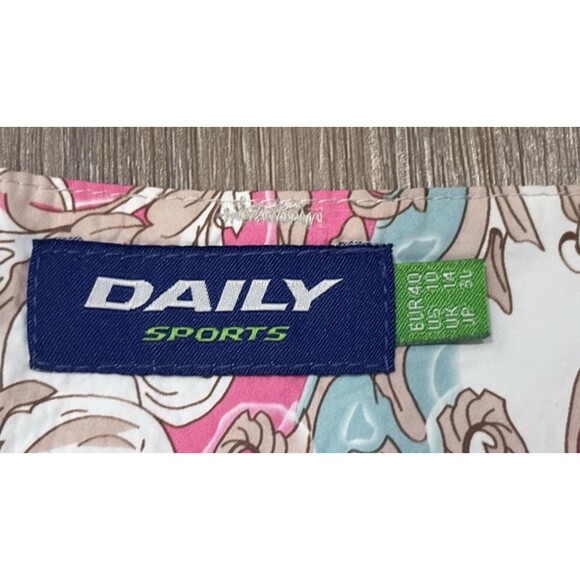 Daily Sports Multicolor Paisley Print Skort Women’s Size 10 Golf Tennis Active - Picture 2 of 10